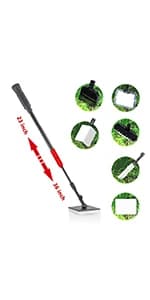 Aquarium Tweezers — Stainless Steel Aquarium Plant Tools Long Aquascaping Tools Scissors Spatula Aquatic Plants — product details
