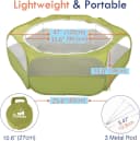 Small Animal Playpen with Zippered Cover