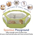 Small Animal Playpen with Zippered Cover