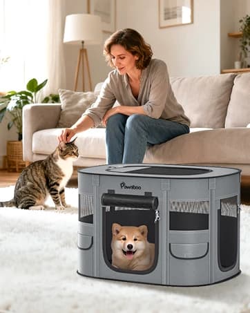 Small Animal Playpen with Zippered Cover — collection imagery
