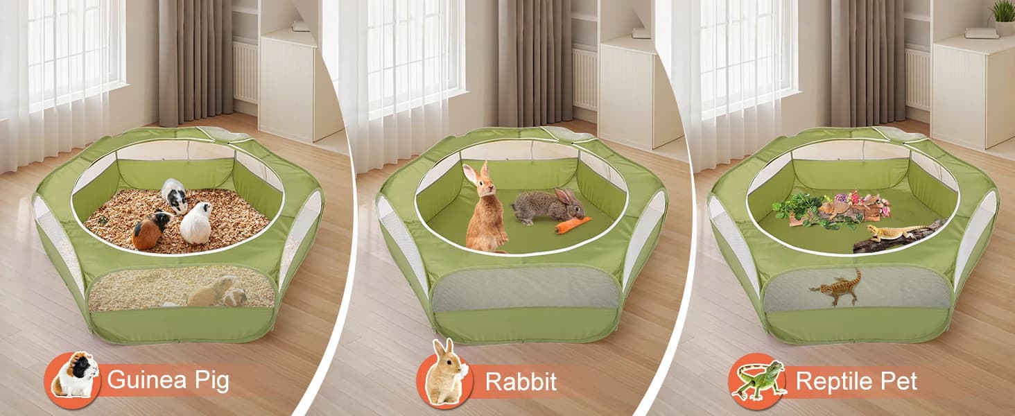 Small Animal Playpen with Zippered Cover — collection imagery