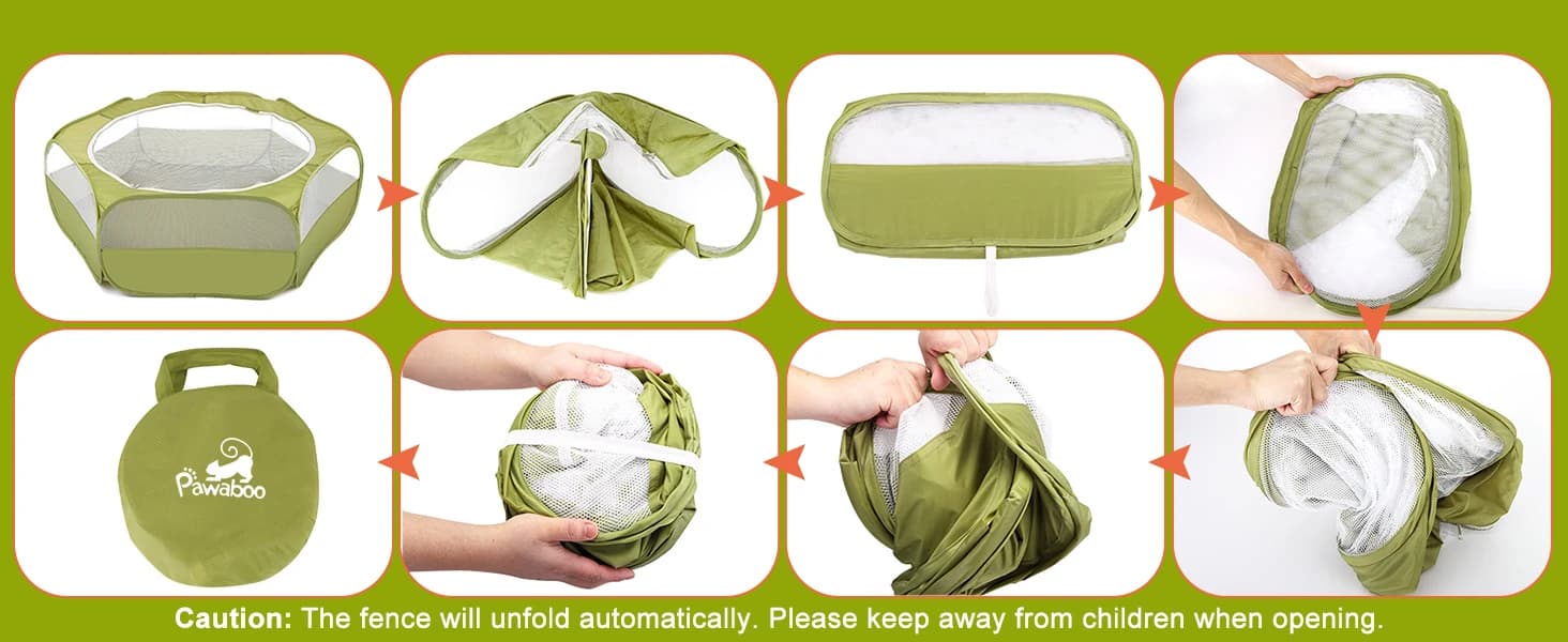 Small Animal Playpen with Zippered Cover — collection imagery