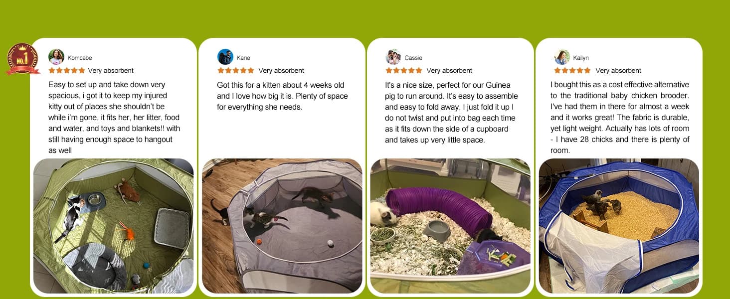 Small Animal Playpen with Zippered Cover — collection imagery