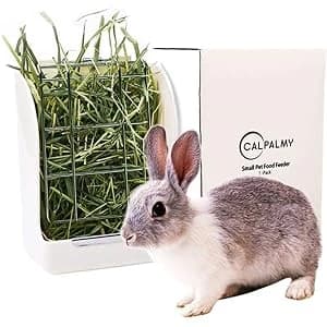 Rabbit Hay Feeder — Large Capacity Bunny Hay Rack for Rabbits — Perfect Hay Feeder