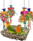 Bird Toys — Grass Swing Hammock Climbing Toy for Parrot Parakeet
