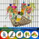 Bird Toys — Grass Swing Hammock Climbing Toy for Parrot Parakeet