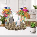 Bird Toys — Grass Swing Hammock Climbing Toy for Parrot Parakeet