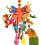 Bird Toys — Grass Swing Hammock Climbing Toy for Parrot Parakeet — collection imagery