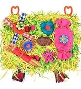 Bird Toys — Grass Swing Hammock Climbing Toy for Parrot Parakeet — collection imagery