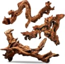 Natural Driftwood for Aquarium Decor Fish Tank Decorations Reptile Decor Driftwood Decor — 3 Pieces 7"-11"