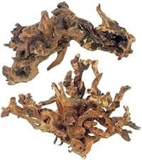Natural Driftwood for Aquarium Decor Fish Tank Decorations Reptile Decor Driftwood Decor — 3 Pieces 7"-11" — collection imagery