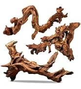 Natural Driftwood for Aquarium Decor Fish Tank Decorations Reptile Decor Driftwood Decor — 3 Pieces 7"-11" — collection imagery