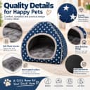 Guinea Pig Bed Hideout — Washable Hamster Cave for Small Animals