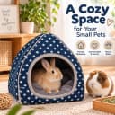 Guinea Pig Bed Hideout — Washable Hamster Cave for Small Animals