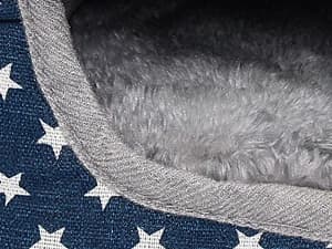 Guinea Pig Bed Hideout — Washable Hamster Cave for Small Animals — Soft and Removable Pad