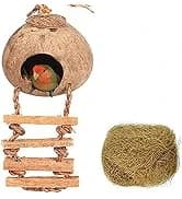Bird Feeding Dish Cups Parrot Food Bowl Clamp Holder Coop Cup — 2PCS Bird Cage Water Bowl for Parakeet African — collection imagery