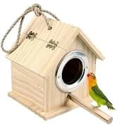 Bird Feeding Dish Cups Parrot Food Bowl Clamp Holder Coop Cup — 2PCS Bird Cage Water Bowl for Parakeet African — collection imagery