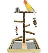 Bird Feeding Dish Cups Parrot Food Bowl Clamp Holder Coop Cup — 2PCS Bird Cage Water Bowl for Parakeet African — collection imagery