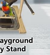 Bird Feeding Dish Cups Parrot Food Bowl Clamp Holder Coop Cup — 2PCS Bird Cage Water Bowl for Parakeet African — collection imagery