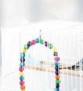 Bird Feeding Dish Cups Parrot Food Bowl Clamp Holder Coop Cup — 2PCS Bird Cage Water Bowl for Parakeet African — collection imagery