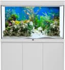 48x24 in Aquatic Plant Aquarium Backdrop — Riverbed Fish Tank Background