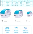 Magnetic Aquarium Fish Tank Glass Algae scrapers Glass Cleaner Scrubber Clean Brush [Floating