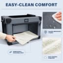 36" Collapsible Dog Crates，Foldable and Portable Dog Crates for Travel/Camping