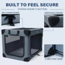 36" Collapsible Dog Crates，Foldable and Portable Dog Crates for Travel/Camping