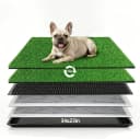 Dog Grass Pad with Tray — 34 x 23 Inch