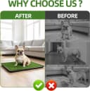Dog Grass Pad with Tray — 34 x 23 Inch