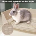 Large Rabbit Litter Box Trainer