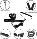 Adjustable Bird Harness with 80-inch Leash