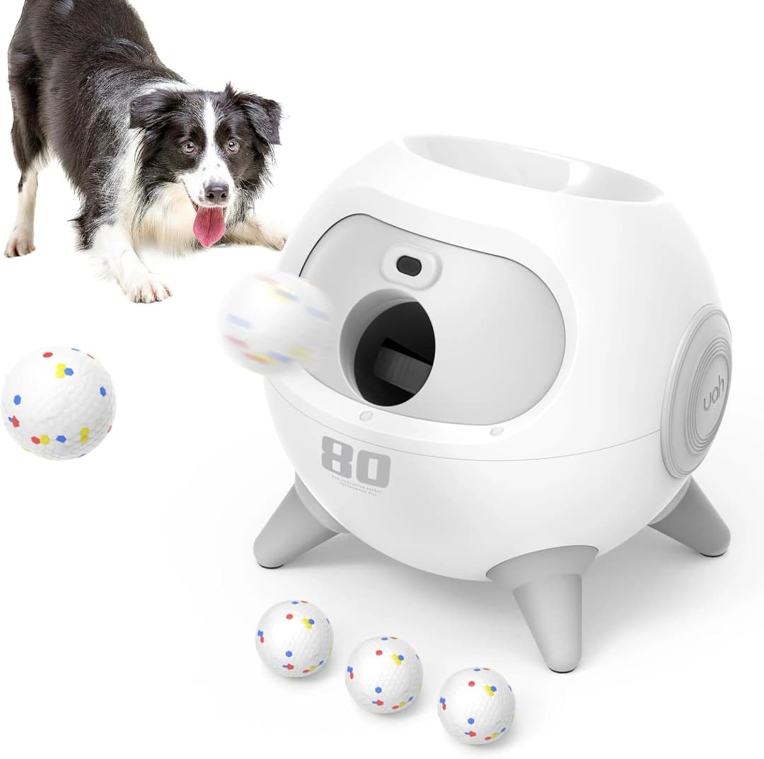 Automatic Ball Launcher for Dogs with Obstacle Detection — 4Balls