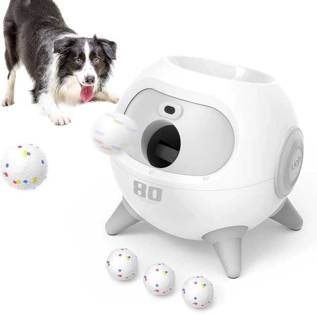 Automatic Ball Launcher for Dogs with Obstacle Detection — 4Balls