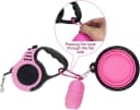 PETIMP Retractable Dog Leash Lightweight — 16FT Leash Set