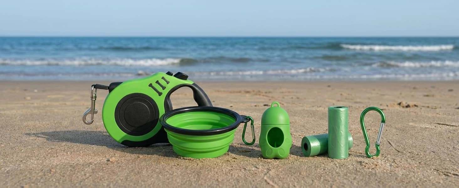 PETIMP Retractable Dog Leash Lightweight — 16FT Leash Set — product details