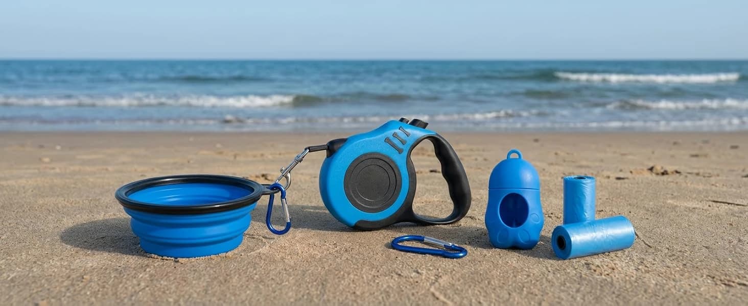 PETIMP Retractable Dog Leash Lightweight — 16FT Leash Set — product details
