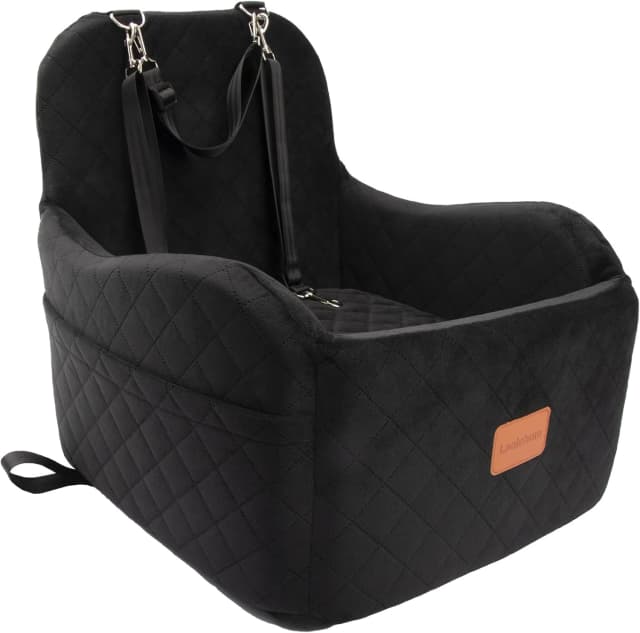 Dog Booster Car Seat for Small/Medium Dogs Up to 35lbs