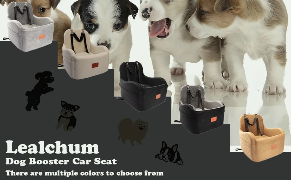 Dog Booster Car Seat for Small/Medium Dogs Up to 35lbs — Dog Booster Car Seat