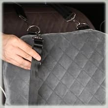 Dog Booster Car Seat for Small/Medium Dogs Up to 35lbs — Multiple Safety Protection Design