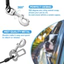 Dog Seat Belt Harness for Car,2pcs Dog Seatbelt of Coated Wire Leash Safety Restraint
