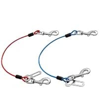 Dog Seat Belt Harness for Car,2pcs Dog Seatbelt of Coated Wire Leash Safety Restraint — collection imagery