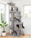 F70 Pro Heavy Duty Cat Tree Tower for Indoor Cats Large Adult
