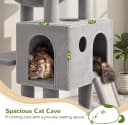 F70 Pro Heavy Duty Cat Tree Tower for Indoor Cats Large Adult