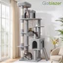 F70 Pro Heavy Duty Cat Tree Tower for Indoor Cats Large Adult