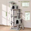F70 Pro Heavy Duty Cat Tree Tower for Indoor Cats Large Adult