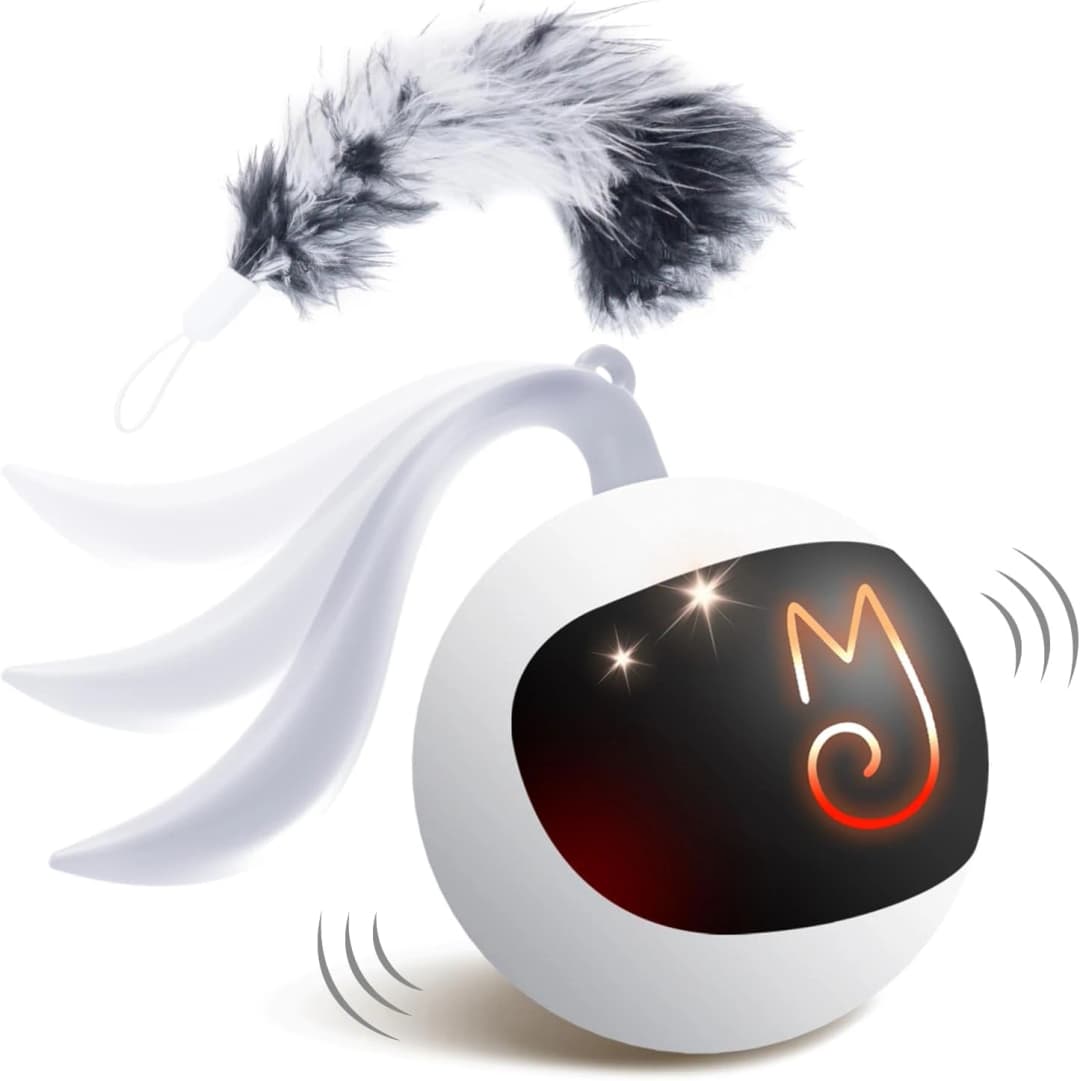 Interactive Cat Ball Toy Set