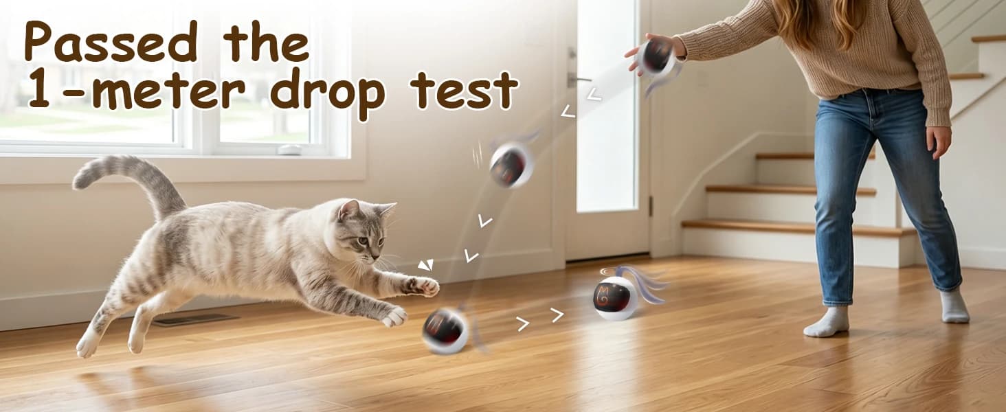 Interactive Cat Ball Toy Set — product details