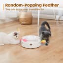Cat Toys 3in1 Automatic Interactive Kitten Toy — Fluttering Butterfly