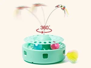 Cat Toys 3in1 Automatic Interactive Kitten Toy — Fluttering Butterfly — Why 3 in — 1 Cat Toy?